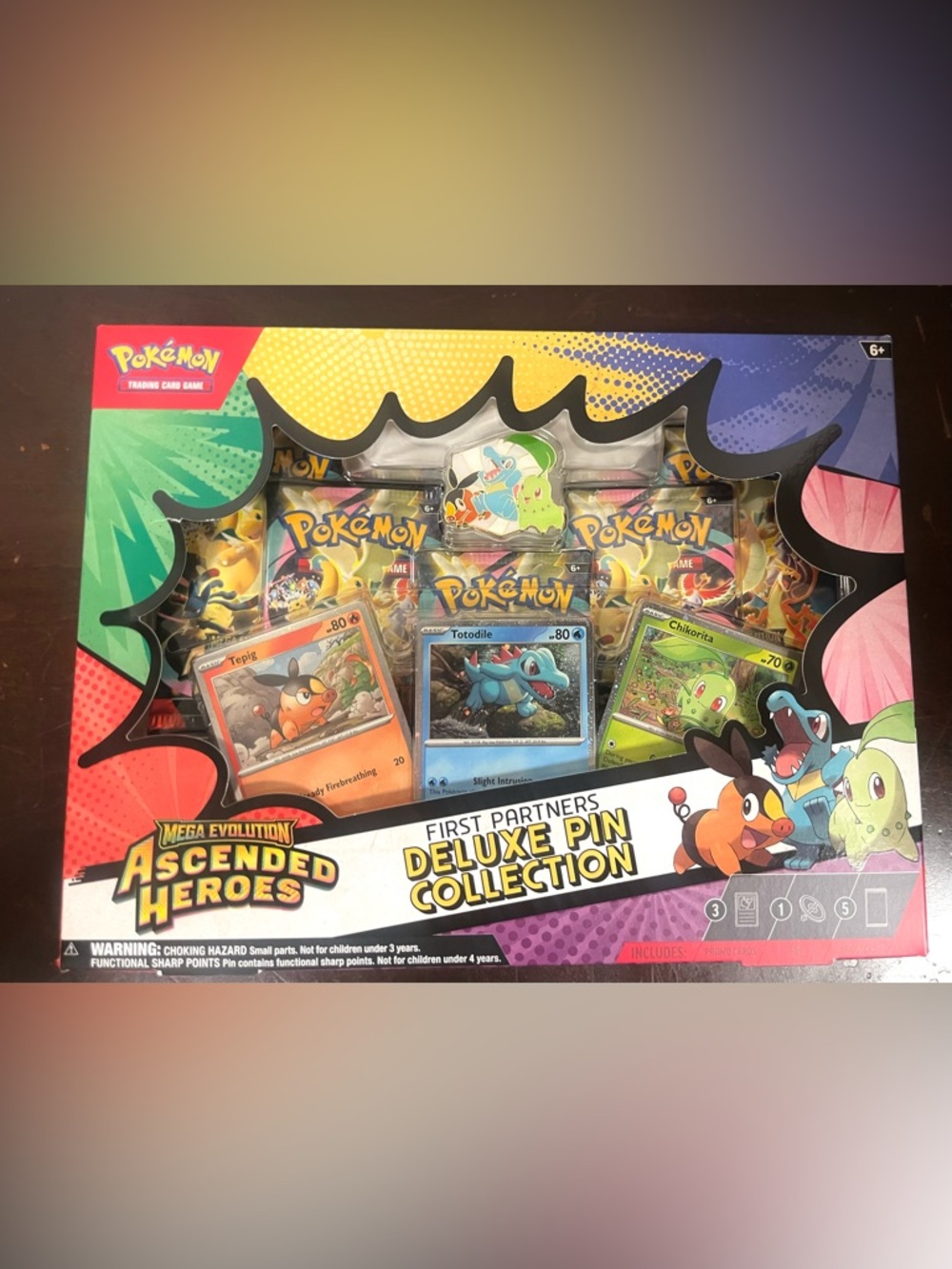 Pokémon ascending heroes delux pin collection